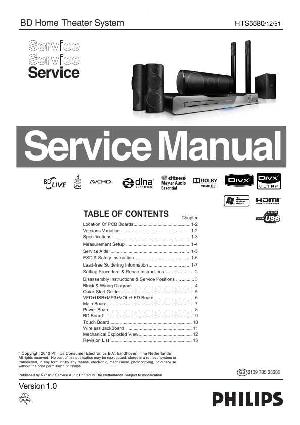 Сервисная инструкция Philips HTS-5580 ― Manual-Shop.ru