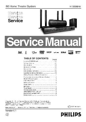 Сервисная инструкция Philips HTS-5592 ― Manual-Shop.ru