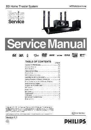Сервисная инструкция Philips HTS-5593 ― Manual-Shop.ru