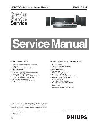 Сервисная инструкция Philips HTS-5710H ― Manual-Shop.ru
