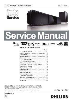 Сервисная инструкция Philips HTS-6120/37 ― Manual-Shop.ru