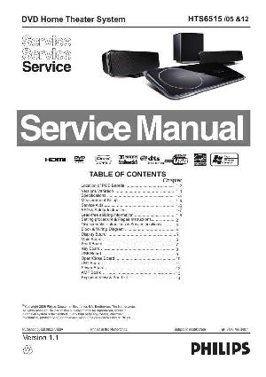 Сервисная инструкция Philips HTS-6515 V1.1 ― Manual-Shop.ru