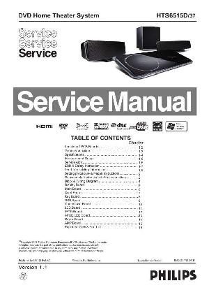 Сервисная инструкция Philips HTS-6515D ― Manual-Shop.ru