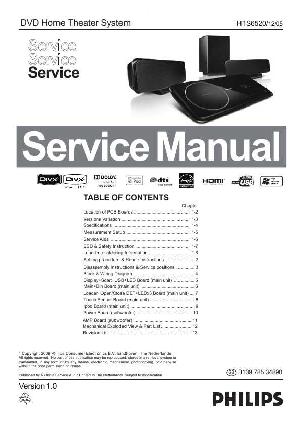 Сервисная инструкция Philips HTS-6520 ― Manual-Shop.ru