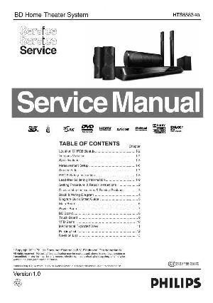 Сервисная инструкция Philips HTS-6583 ― Manual-Shop.ru