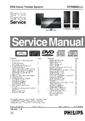 Сервисная инструкция Philips HTS-6600 ― Manual-Shop.ru