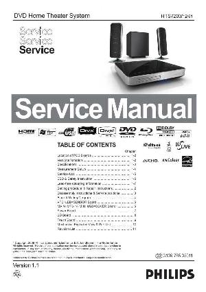 Сервисная инструкция Philips HTS-7200 ― Manual-Shop.ru