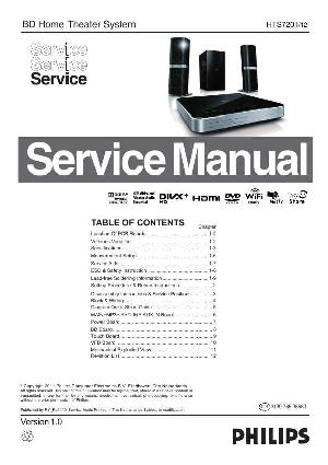 Сервисная инструкция Philips HTS-7201 ― Manual-Shop.ru