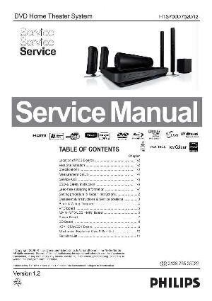 Сервисная инструкция Philips HTS-7500, HTS-7520 ― Manual-Shop.ru