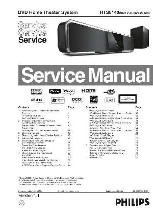 Сервисная инструкция Philips HTS-8140 ― Manual-Shop.ru