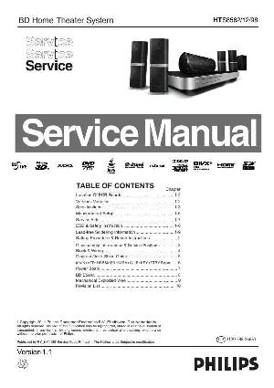 Сервисная инструкция Philips HTS-8562 ― Manual-Shop.ru