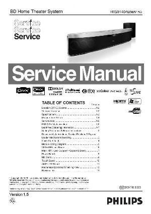 Сервисная инструкция Philips HTS-9140 ― Manual-Shop.ru