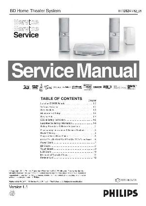 Сервисная инструкция Philips HTS-9241 ― Manual-Shop.ru