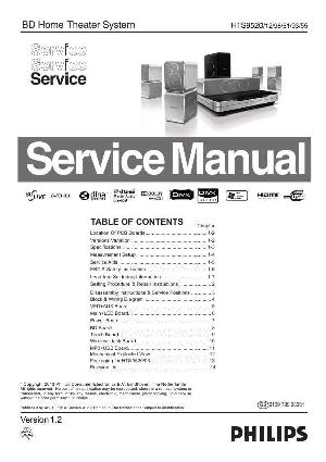 Сервисная инструкция Philips HTS-9520 ― Manual-Shop.ru