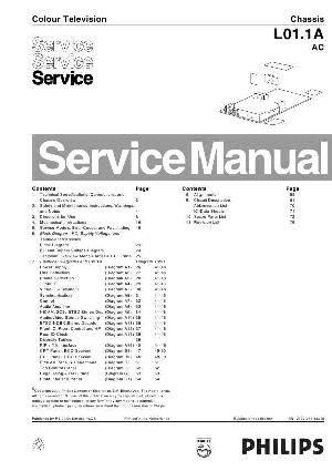Сервисная инструкция Philips L01.1A chassis ― Manual-Shop.ru