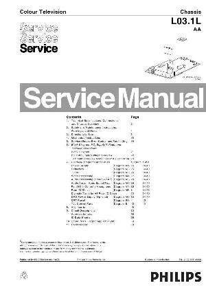 Сервисная инструкция Philips L03.1L AA ― Manual-Shop.ru