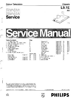 Сервисная инструкция Philips L9.1E AA chassis ― Manual-Shop.ru