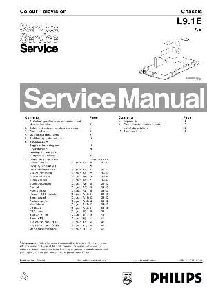 Сервисная инструкция Philips L9.1E AB ― Manual-Shop.ru