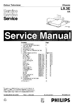 Сервисная инструкция Philips L9.3E chassis ― Manual-Shop.ru