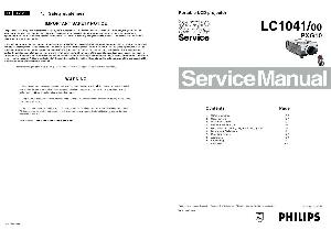 Сервисная инструкция Philips LC-1041 ― Manual-Shop.ru