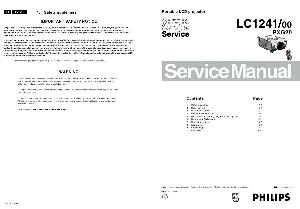 Сервисная инструкция Philips LC-1241 ― Manual-Shop.ru