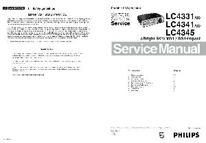 Сервисная инструкция Philips LC-4331, LC-4341, LC-4345 ― Manual-Shop.ru
