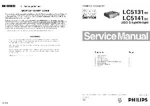 Сервисная инструкция Philips LC-5131, LC-5141 ― Manual-Shop.ru