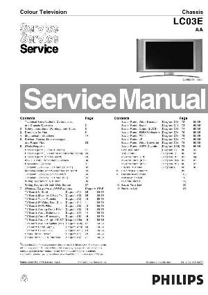 Сервисная инструкция Philips LC03E AA ― Manual-Shop.ru