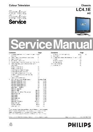 Сервисная инструкция Philips LC4.1E AC ― Manual-Shop.ru