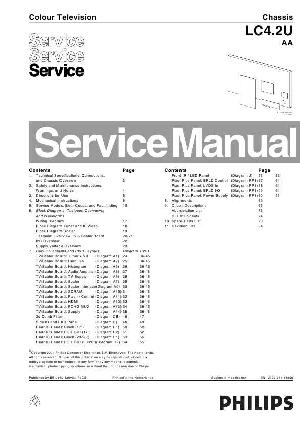 Сервисная инструкция Philips LC4.2U AA chassis ― Manual-Shop.ru