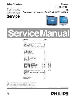 Сервисная инструкция Philips LC4.31E AB ― Manual-Shop.ru
