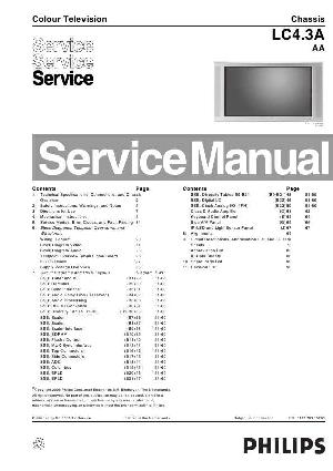 Сервисная инструкция Philips LC4.3A AA ― Manual-Shop.ru