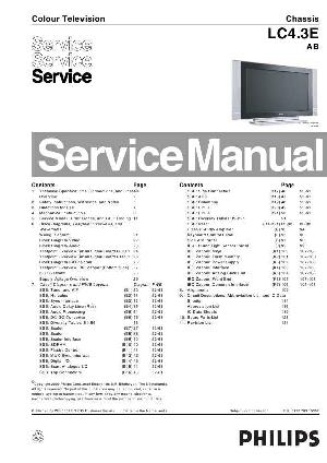Сервисная инструкция Philips LC4.3E AB ― Manual-Shop.ru
