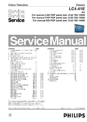 Сервисная инструкция Philips LC4.41E AA ― Manual-Shop.ru