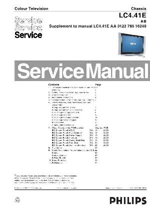 Сервисная инструкция Philips LC4.41E, AB ― Manual-Shop.ru