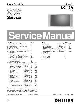 Сервисная инструкция Philips LC4.6A AA ― Manual-Shop.ru