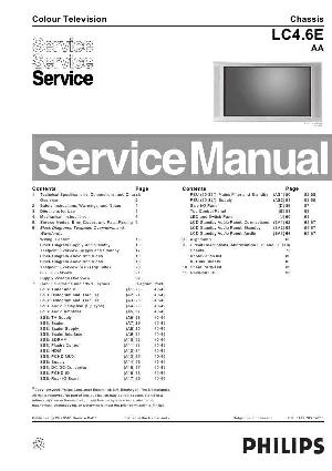 Сервисная инструкция Philips LC4.6E AA ― Manual-Shop.ru