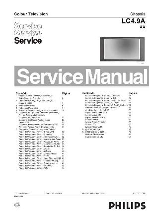Сервисная инструкция Philips LC4.9A-AA, 42PF7320, 42PF7321  ― Manual-Shop.ru