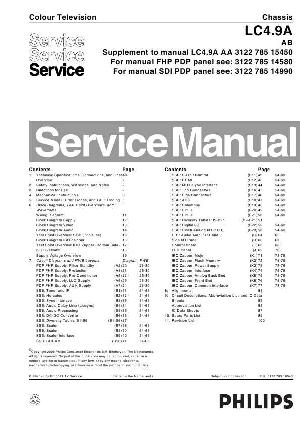 Сервисная инструкция Philips LC4.9A AB ― Manual-Shop.ru