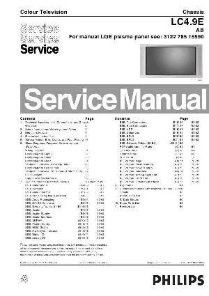 Сервисная инструкция Philips LC4.9E AB ― Manual-Shop.ru