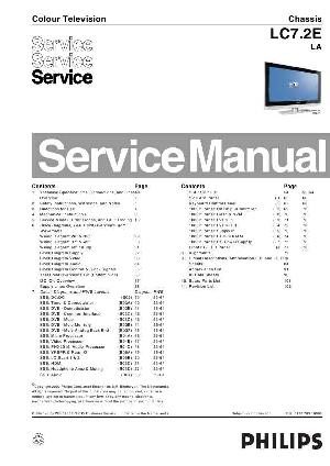 Сервисная инструкция Philips LC7.2E LA ― Manual-Shop.ru