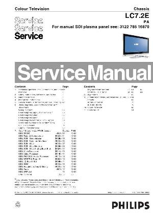 Сервисная инструкция Philips LC7.2E PA ― Manual-Shop.ru