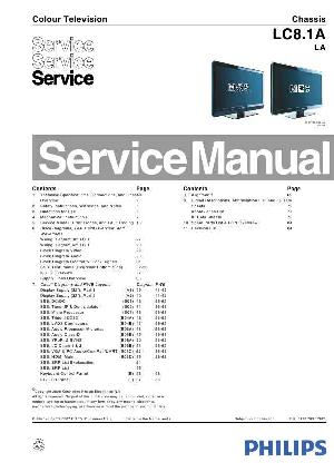 Сервисная инструкция Philips LC8.1A LA ― Manual-Shop.ru