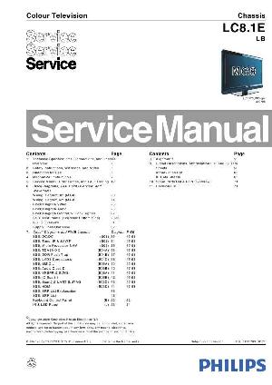 Сервисная инструкция Philips LC8.1E LB ― Manual-Shop.ru