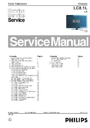 Сервисная инструкция Philips LC8.1L LA ― Manual-Shop.ru