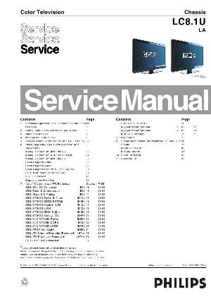 Сервисная инструкция Philips LC8.1U LA ― Manual-Shop.ru