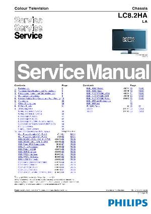 Сервисная инструкция Philips LC8.2HA LA ― Manual-Shop.ru