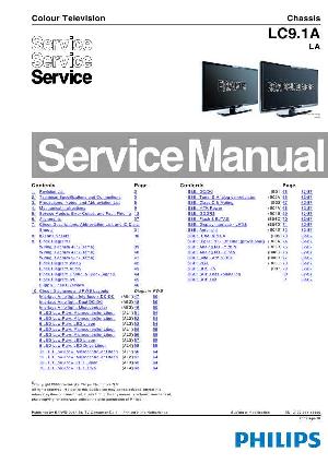 Сервисная инструкция Philips LC9.1A LA ― Manual-Shop.ru
