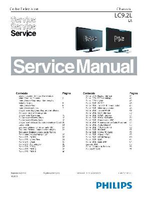 Сервисная инструкция Philips LC9.2L LA ― Manual-Shop.ru