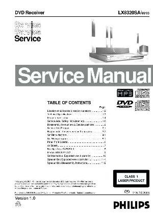 Сервисная инструкция Philips LX-8320SA ― Manual-Shop.ru